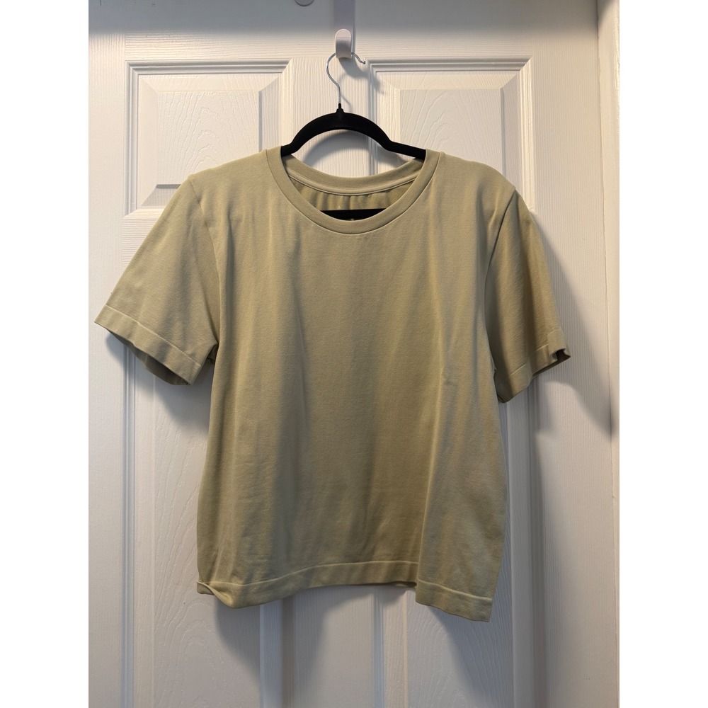 A New Day Womens XXL Short Sleeve Crew Neck T-Shirt Tan‎